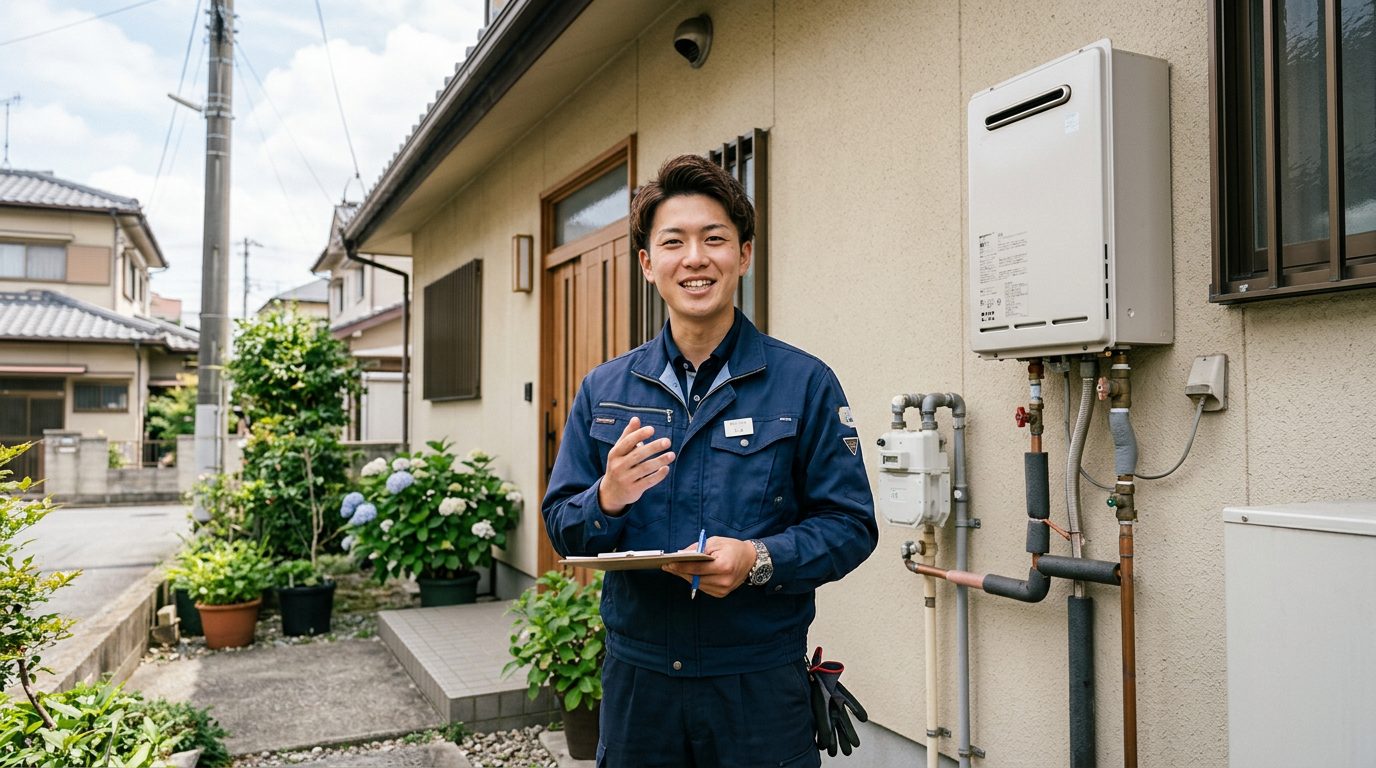 給湯器の設置・修理・交換
